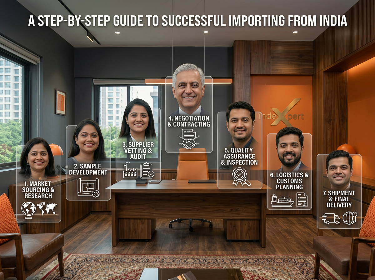 Complete Guide to Importing Products from India: Step-by-Step Process for Global Buyers